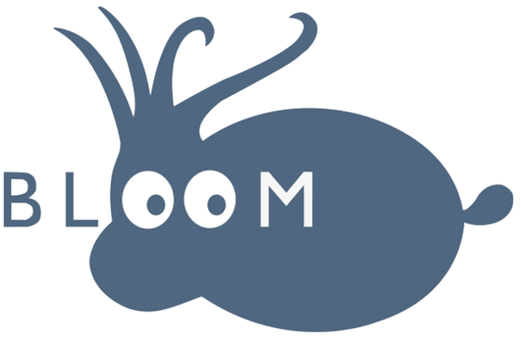 logo bloom
association 
mer 
océan 
littoraux
