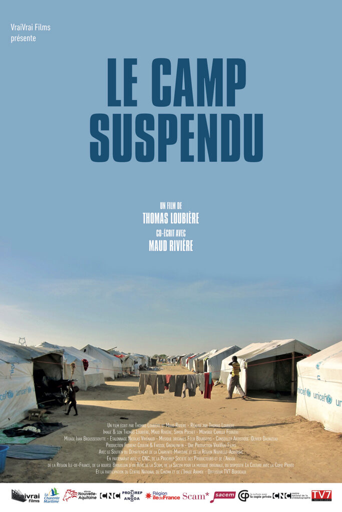 affiche du documentaire le camp suspendu de Thomas Loubière et Maud Rivière