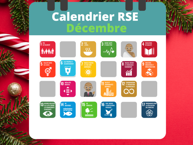 Démarche RSE - Calendrier RSE