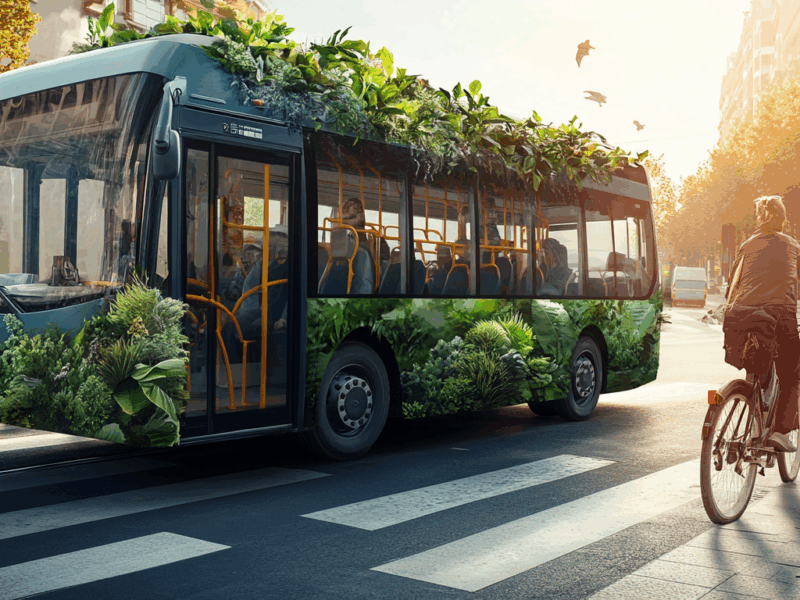 équipe d'entreprise participant à un challenge mobilité solidaire