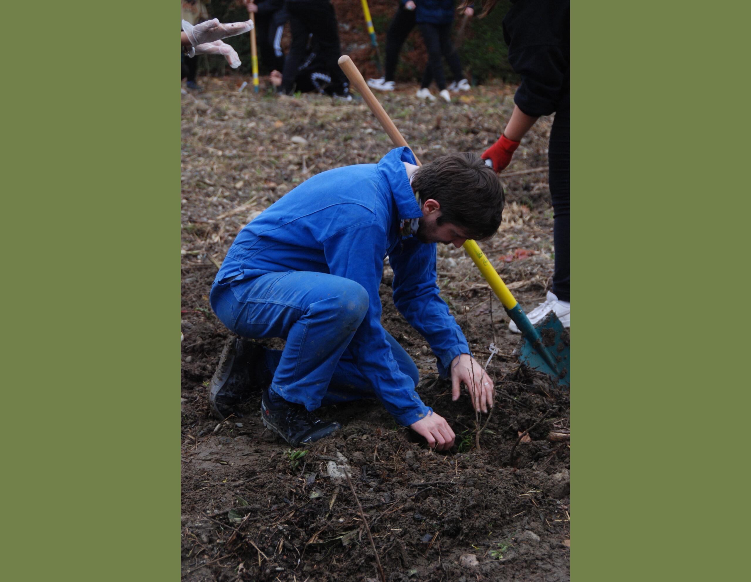 900M association reforestation plantation arbres Students for Impact Gandee