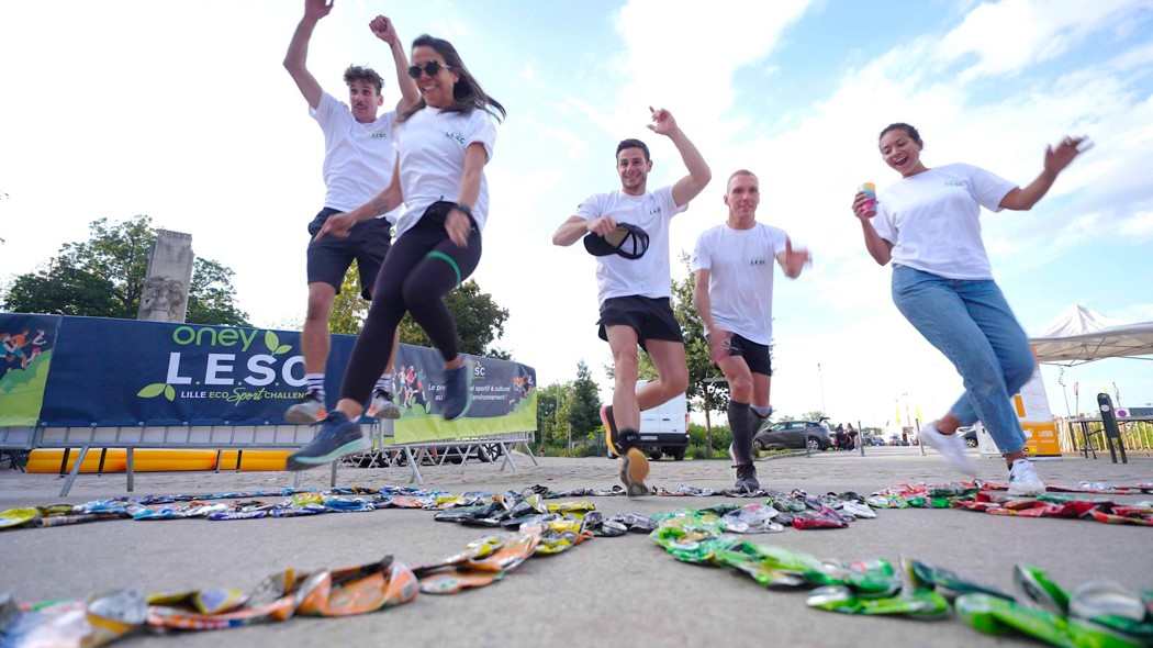 Knet Partage recyclage canettes solidarité enfants Students for Impact Gandee