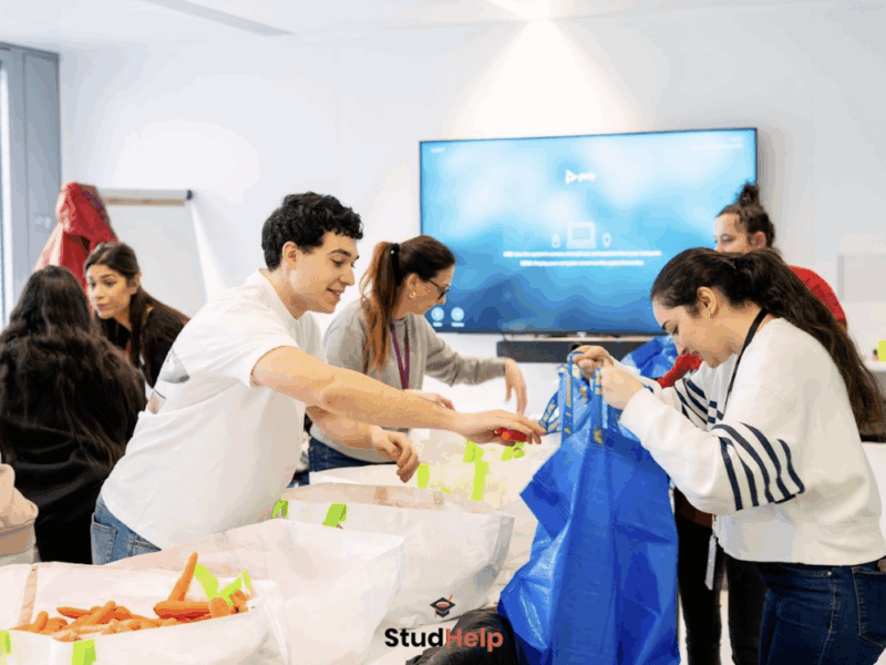 StudHelp aide alimentaire précarité étudiante Students for Impact Gandee