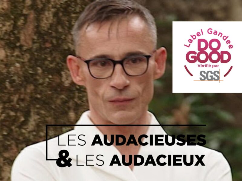 Christophe Dercamp, coordinateur national des Audacieuses & Audacieux, association labellisée Do Good by SGS